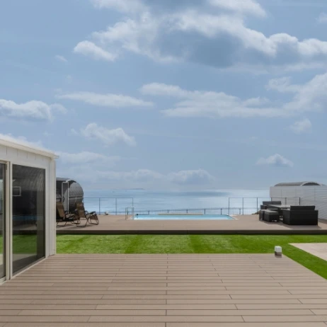 空と海広がるガーデン